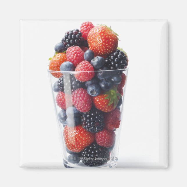 Raw fruit shake magnet (Front)