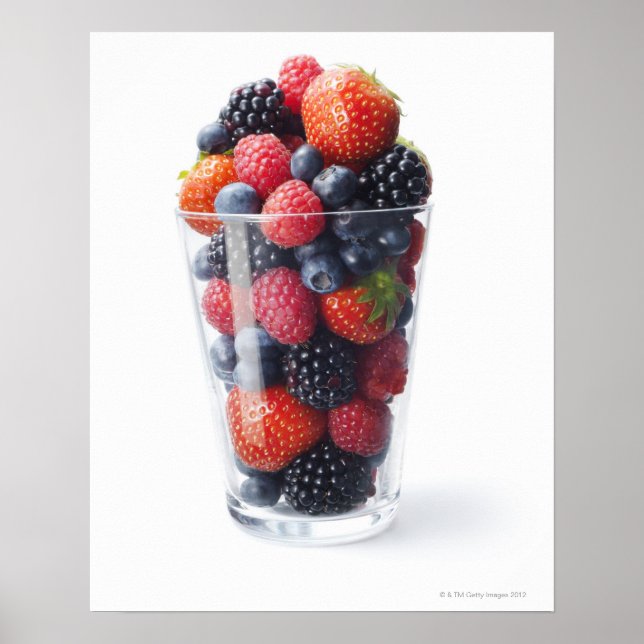 Raw fruit shake poster (Front)