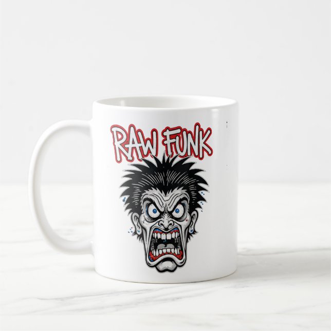 RAW FUNK COFFEE MUG (Left)