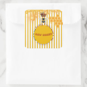 raw honey label so beautiful
