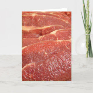 Raw Meat Card