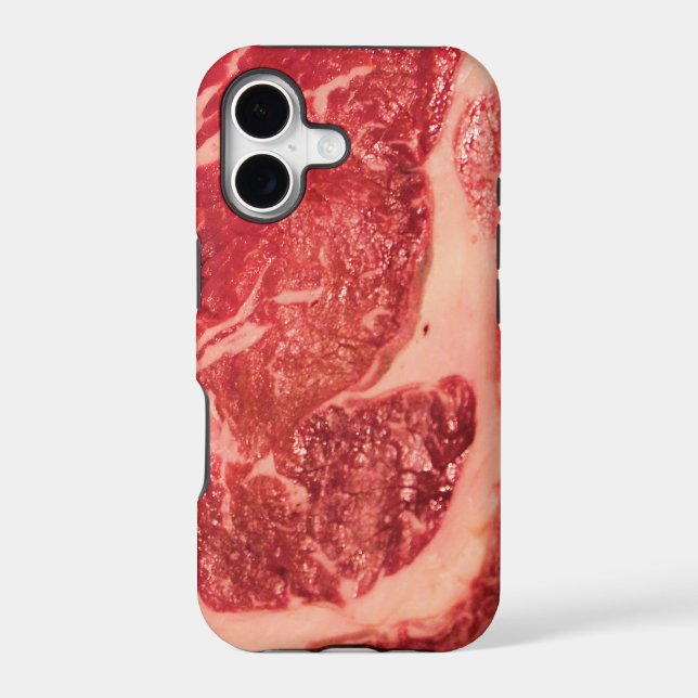 Raw Meat Ribeye Steak Texture (Back)