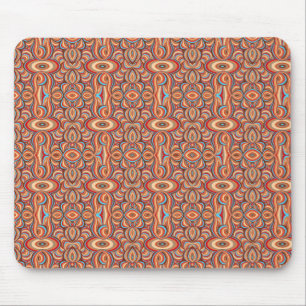 Raw Swirls Mouse Pad