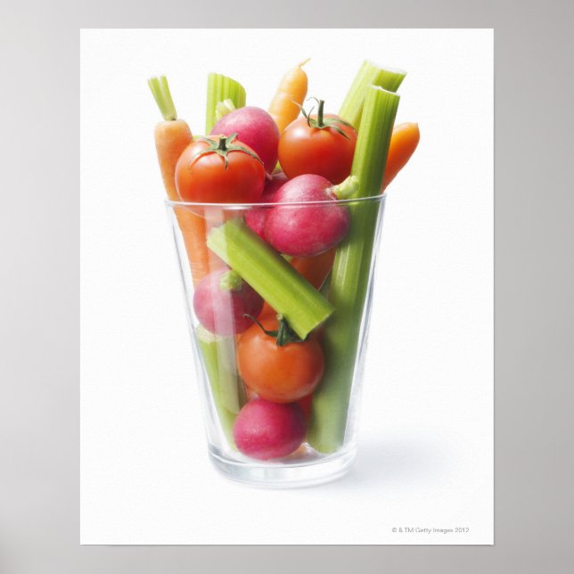 Raw vegetable shake poster (Front)