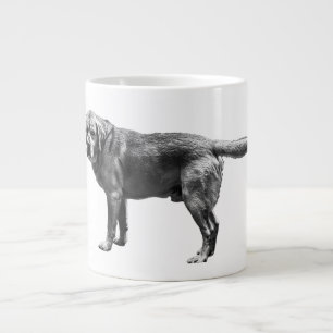 Raw Watchful Gaze Large Coffee Mug