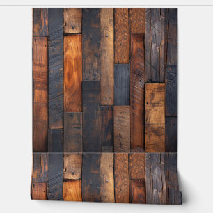 Raw Wood Texture Wallpaper