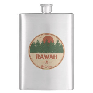 Rawah Wilderness Colorado Hip Flask