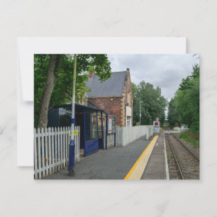 Rawcliffe Railway Station Postcard