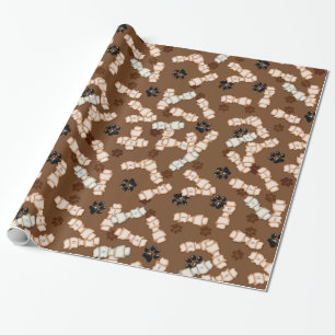 Rawhide Dog Bones-GIFT WRAPPING PAPER