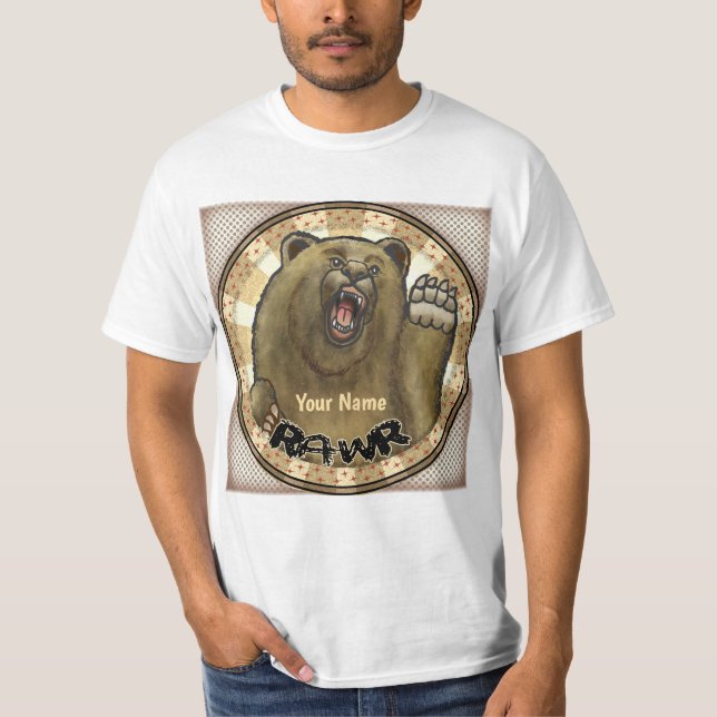 Rawr Bear T-Shirt (Front)