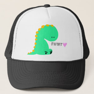 RAWR dinosaur cute shirt Trucker Hat