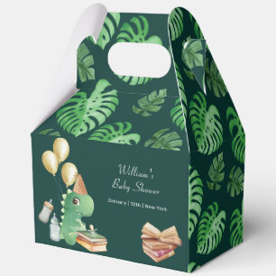 Rawr Dinosaur Storybook Balloon Baby Shower Favour Box