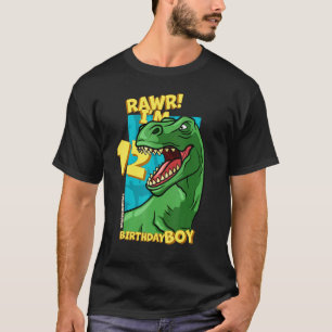 Rawr I'm 12 Birthday Boys 12th Birthday Dino Tyra T-Shirt