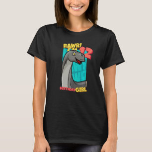 Rawr I'm 12 Birthday Girls 12th Birthday Dino Joba T-Shirt