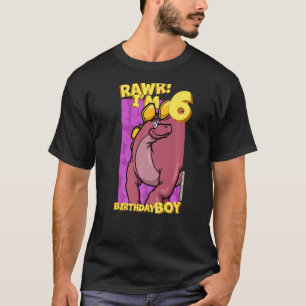 Rawr I'm 6 Birthday Boys 6th Birthday Dino Wuerhos T-Shirt