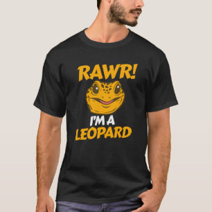 Rawr I'm A Leopard Gecko Cute Vintage Kawaii Lizar T-Shirt