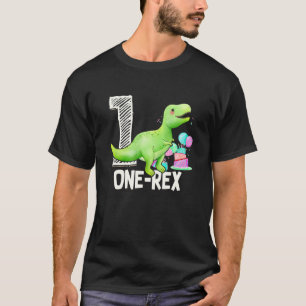 Rawr I'm One Rex 1st Birthday 1 Years Old Dinosau T-Shirt