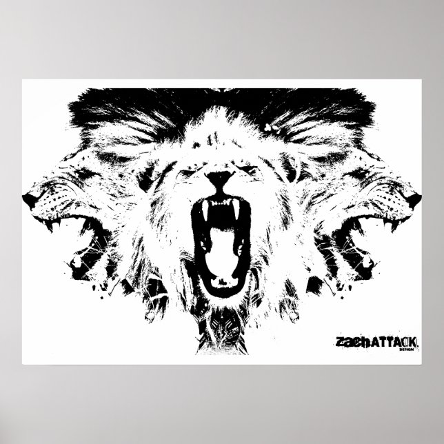 RAWR Lions Poster (Front)