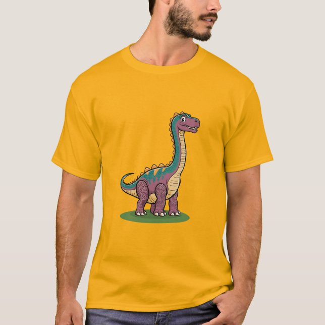 RAWR Means Hello in Dinosaur T-Shirt (Front)