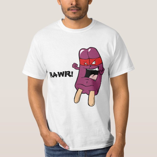 RAWR! Ninja IceCream T-Shirt (Front)
