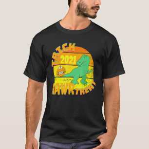 Rawr Trex Dinosaur Halloween 2021 Boys Kids Dino T-Shirt