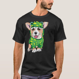 Rawr Welsh Corgi Dinosaur Costume Dog T-Shirt