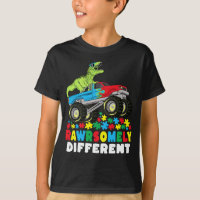 Rawrsomely Different T Rex Monster Truck Autism