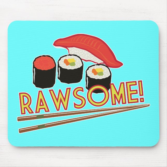 Rawsome! Mouse Pad (Front)