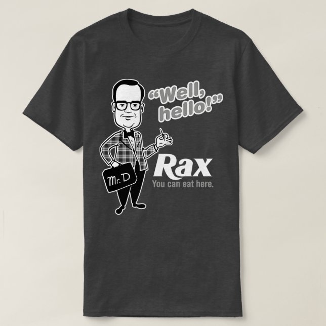 Rax Roast BeefDelicious vintage fast food T-Shirt (Design Front)