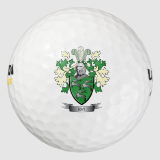 Ray Family Crest Coat of Arms Golf Balls