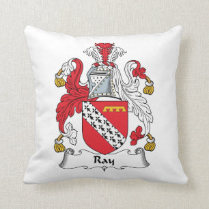 Ray Family Crest Cushion