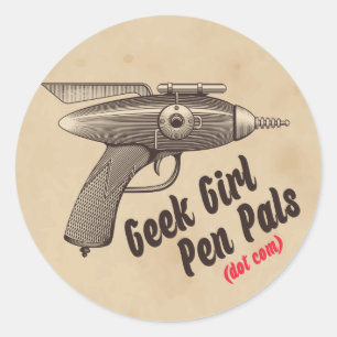 "Ray Gun" Sticker