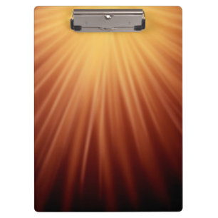 Ray of Light  Amber  Clipboard