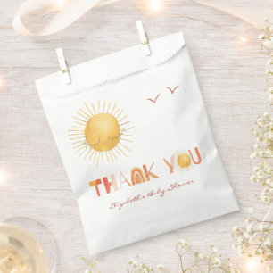 Ray of Sunshine Boho Summer Thank You Favour Bag