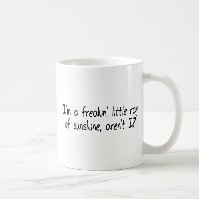 Ray of Sunshine Coffee Mug (Right)