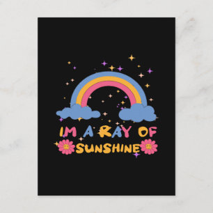 Ray of sunshine enclosure card
