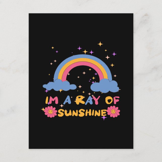 Ray of sunshine enclosure card (Front)