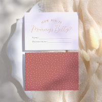 Ray of Sunshine How Big Is Mummy's Belly Answer