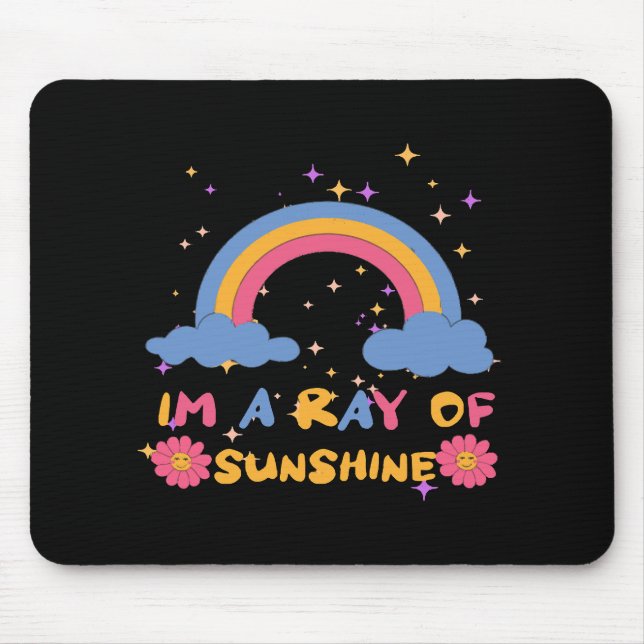 Ray of sunshine mouse pad (Front)