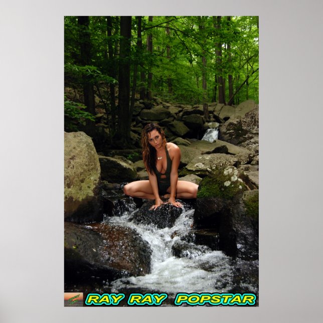 Ray Ray Popstar Waterfall#4 Poster (Front)