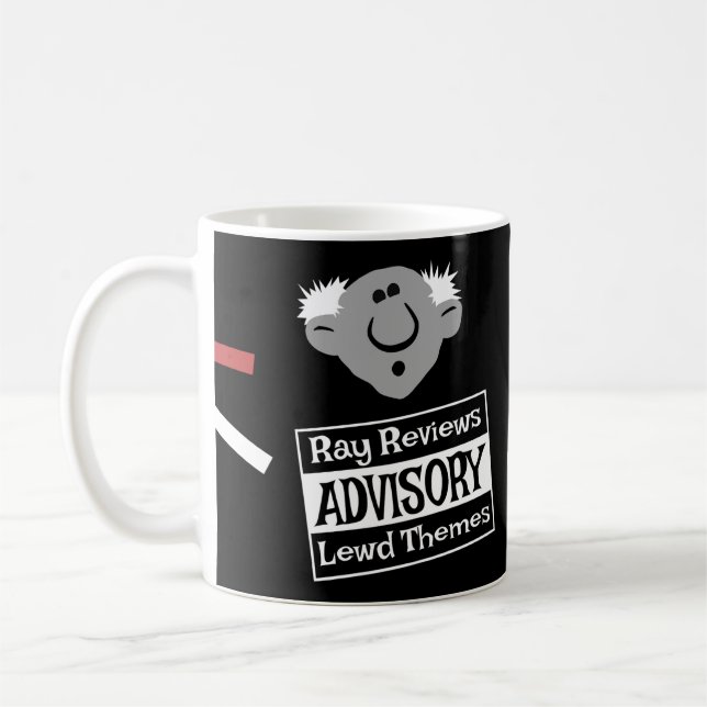 Ray Reviews Lewd Themes Mug (Left)