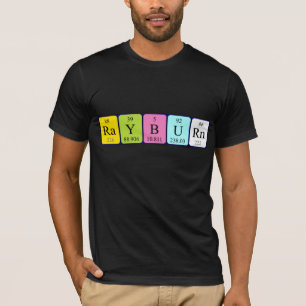 Rayburn periodic table name shirt