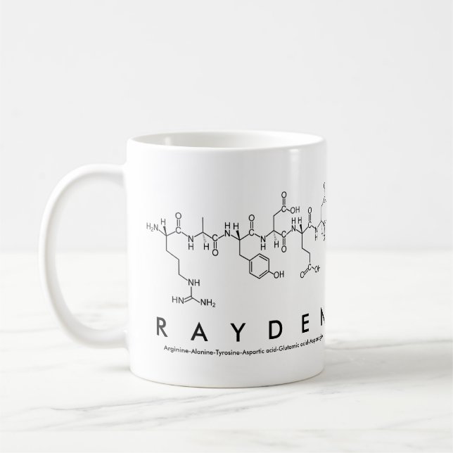 Rayden peptide name mug (Left)