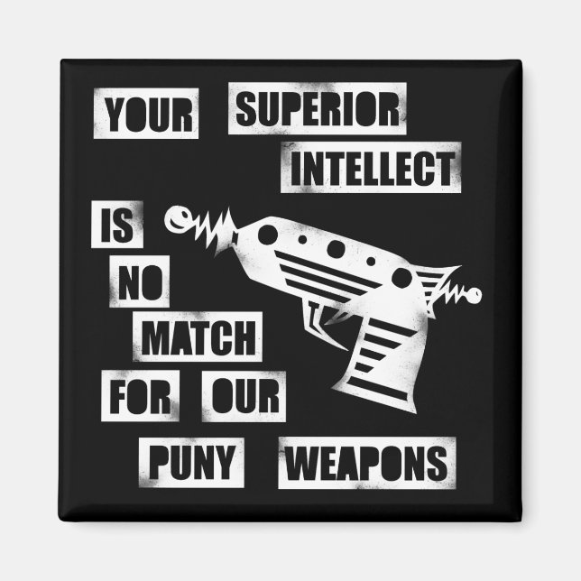 Raygun 2 magnet (Front)