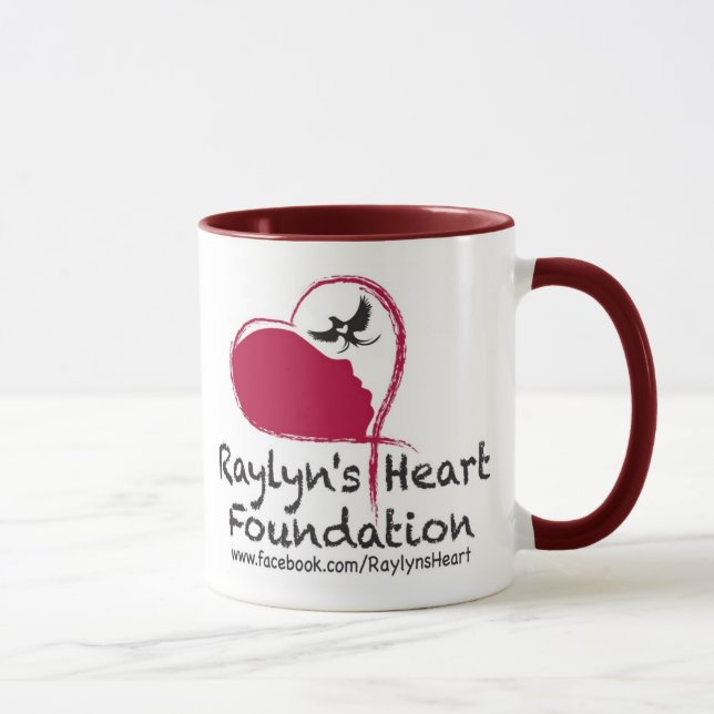 Raylyn's Heart Foundation Coffe Mug (Right)