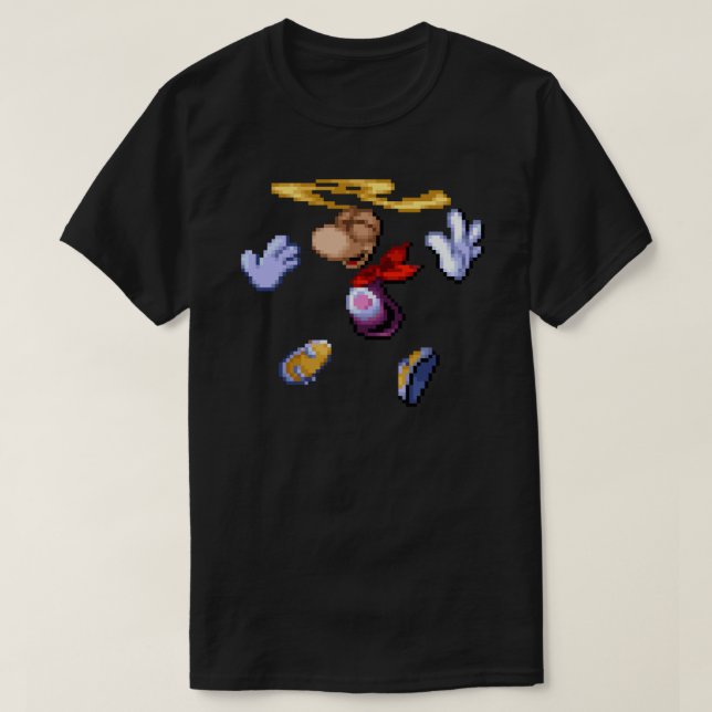 Rayman (original) - Flying Sticker.png T-Shirt (Design Front)
