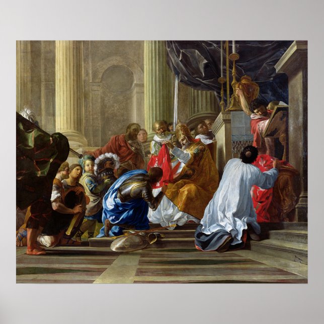 Raymond IV de Saint-Gilles  Taking the Cross Poster (Front)