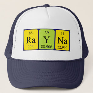 Rayna periodic table name hat