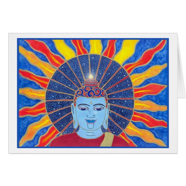 Rays of Bliss Card (Front Horizontal)