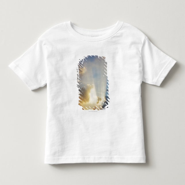 Rays Of Light Shining Through The Clouds Toddler T-Shirt (Front)